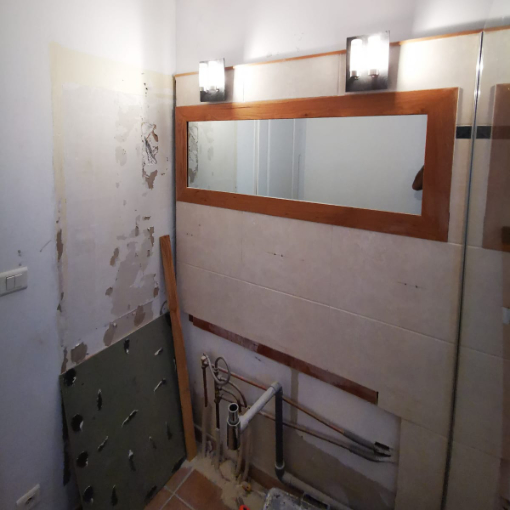 Rénovation d'une salle de bain à Puyricard